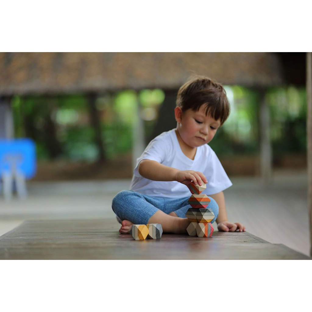 PlanToys Geo Stacking Rock