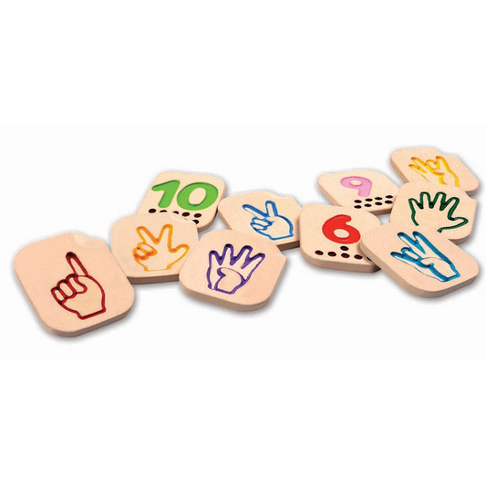 PlanToys Hand Sign Numbers 1 to 10