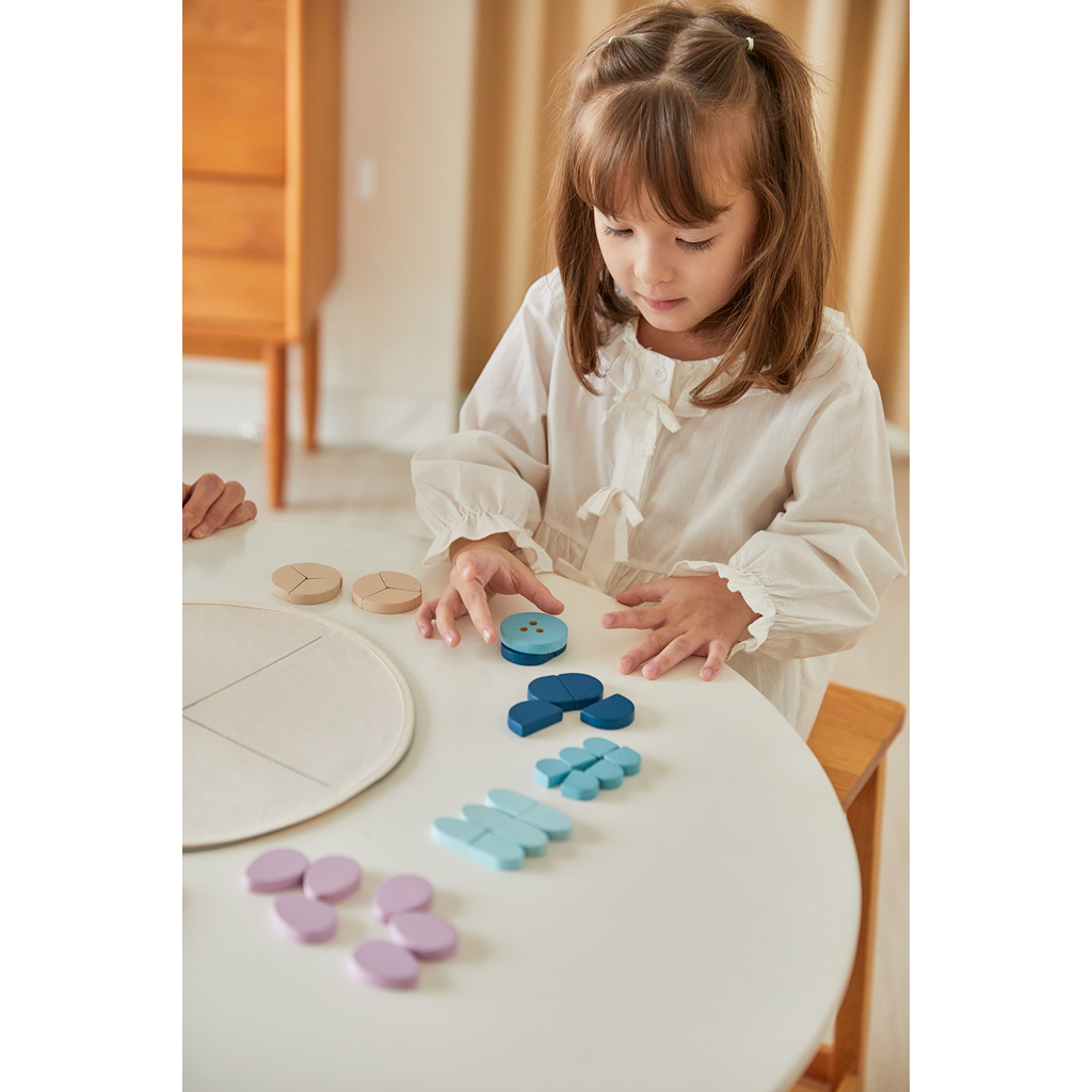 مجموعة بناء الأنماط الخشبية "ماندالا" من PlanToys