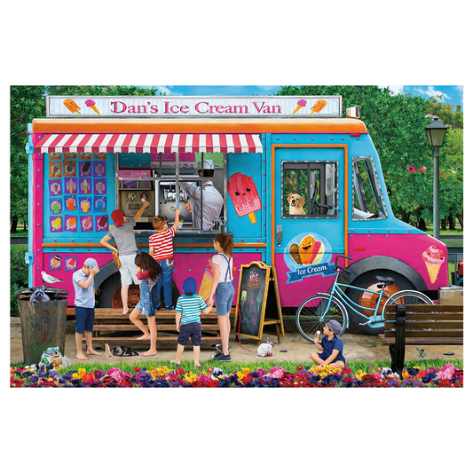 Dans Ice Cream Van 1000-Piece Puzzle