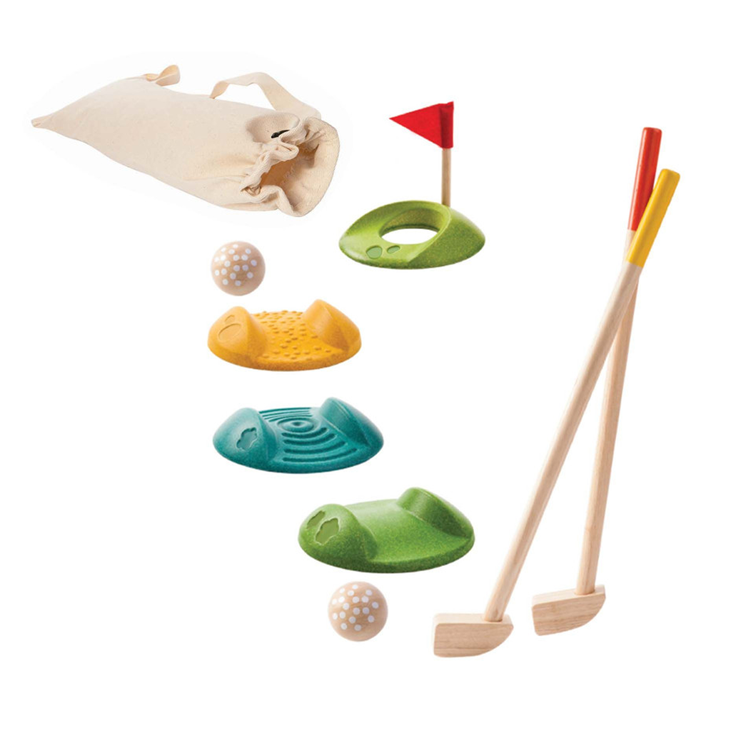 PlanToys Mini Golf — Full Set