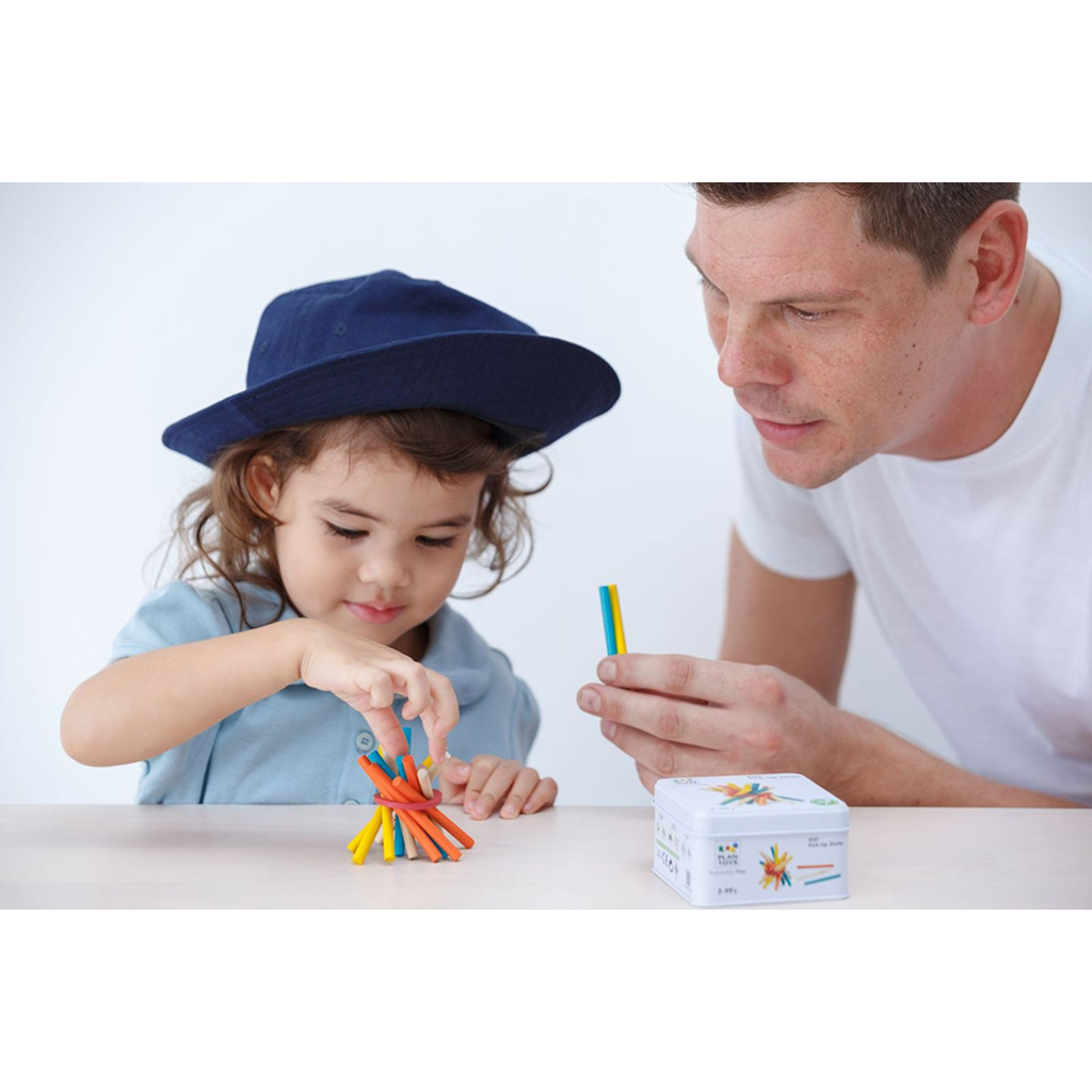 PlanToys Pick-Up Sticks — Wooden Classic Game