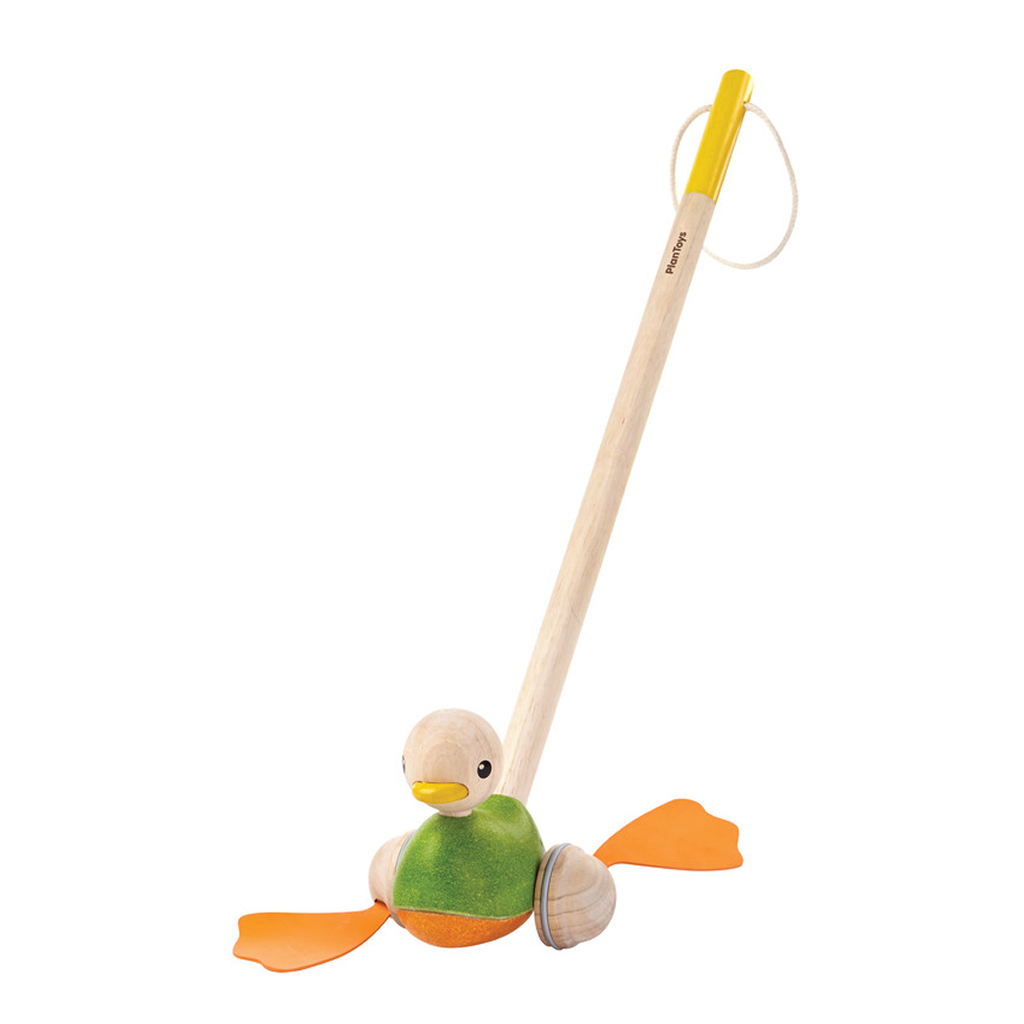 PlanToys Push Along Duck