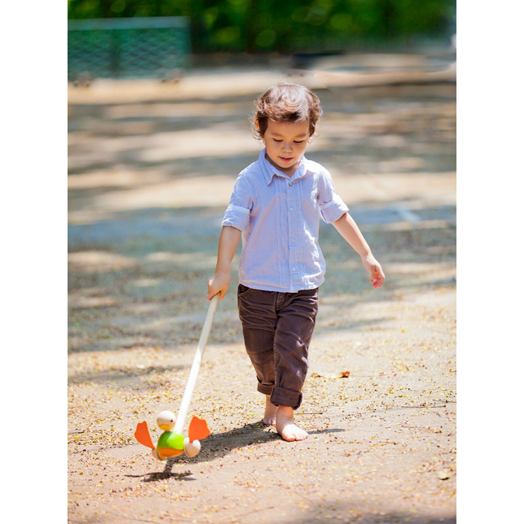 PlanToys Push Along Duck