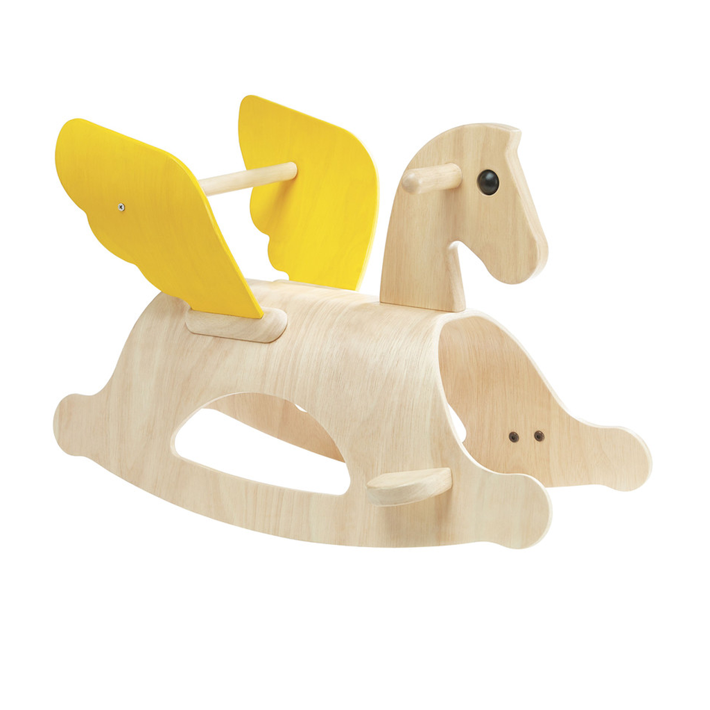 PlanToys Rocking Pegasus — Wooden Rocking Horse