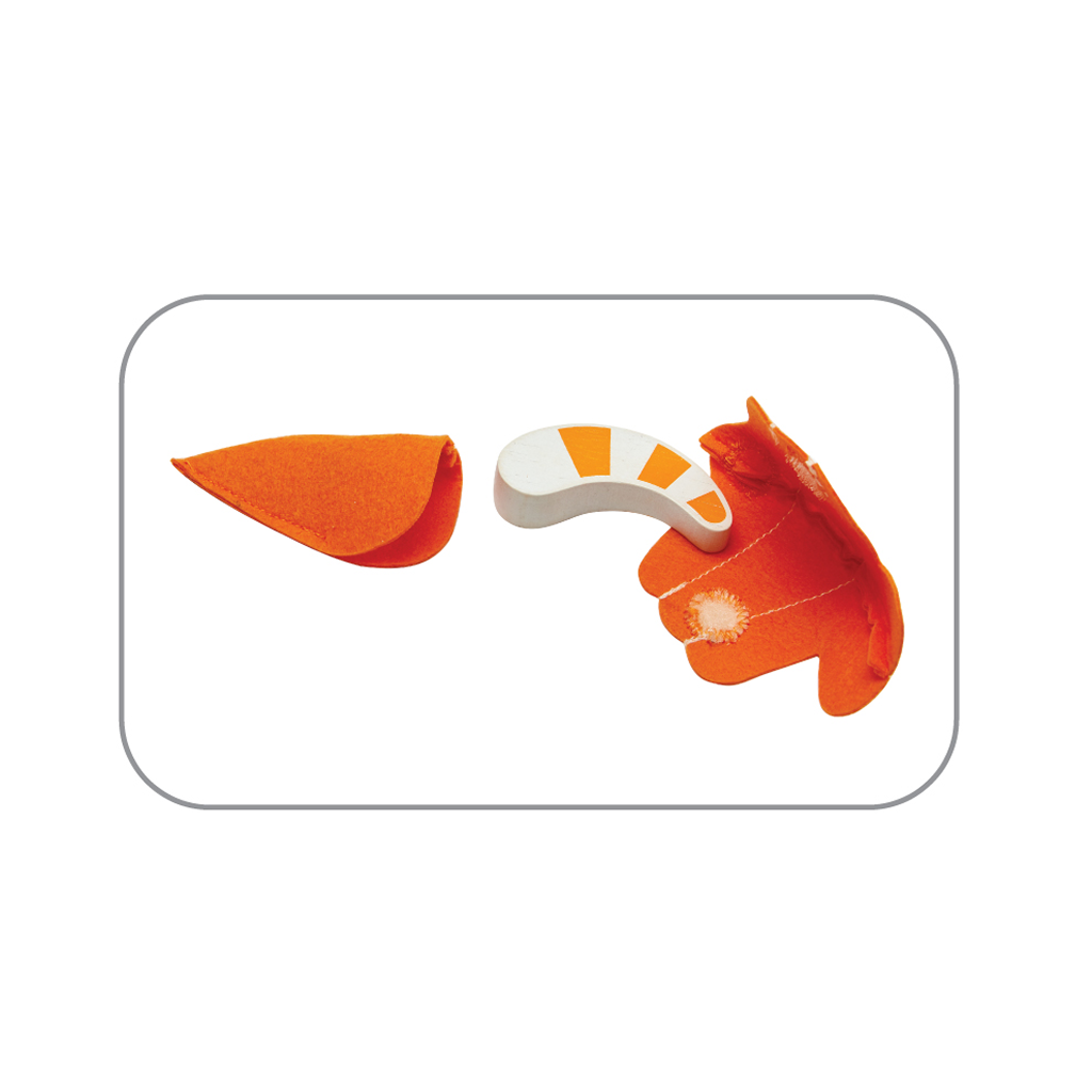 PlanToys Seafood Platter — Wooden Pretend Play Food Set