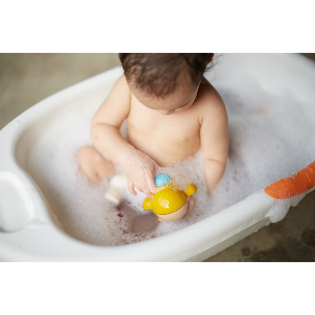 غواصة PlanToys — لعبة استحمام خشبية