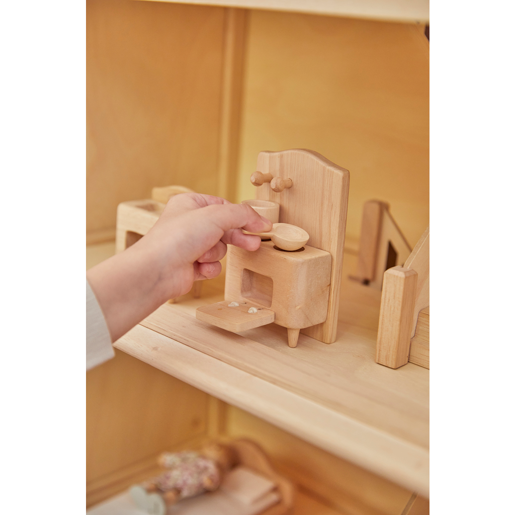 PlanToys Victorian Furniture Set — Wooden Dollhouse Furniture