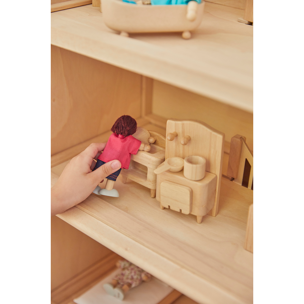 PlanToys Victorian Furniture Set — Wooden Dollhouse Furniture