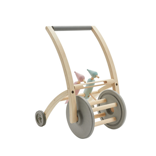 PlanToys Woodpecker Walker — Wooden Baby Walker