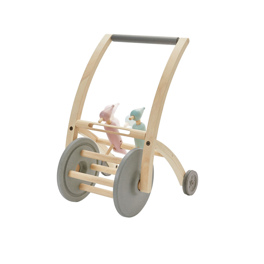 PlanToys Woodpecker Walker — Wooden Baby Walker