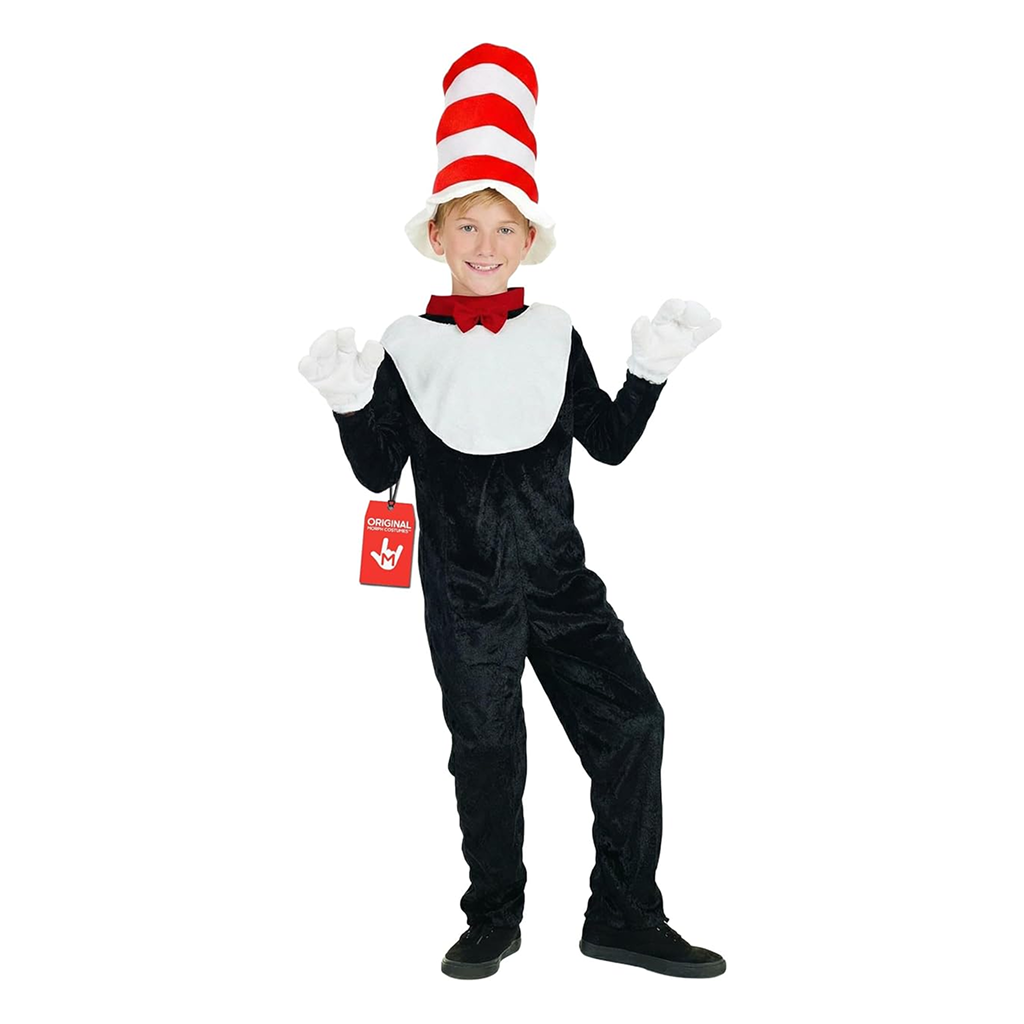 fun shack Kids Cat Costume Tale Book Costume Halloween Book Character Costumes for Kids