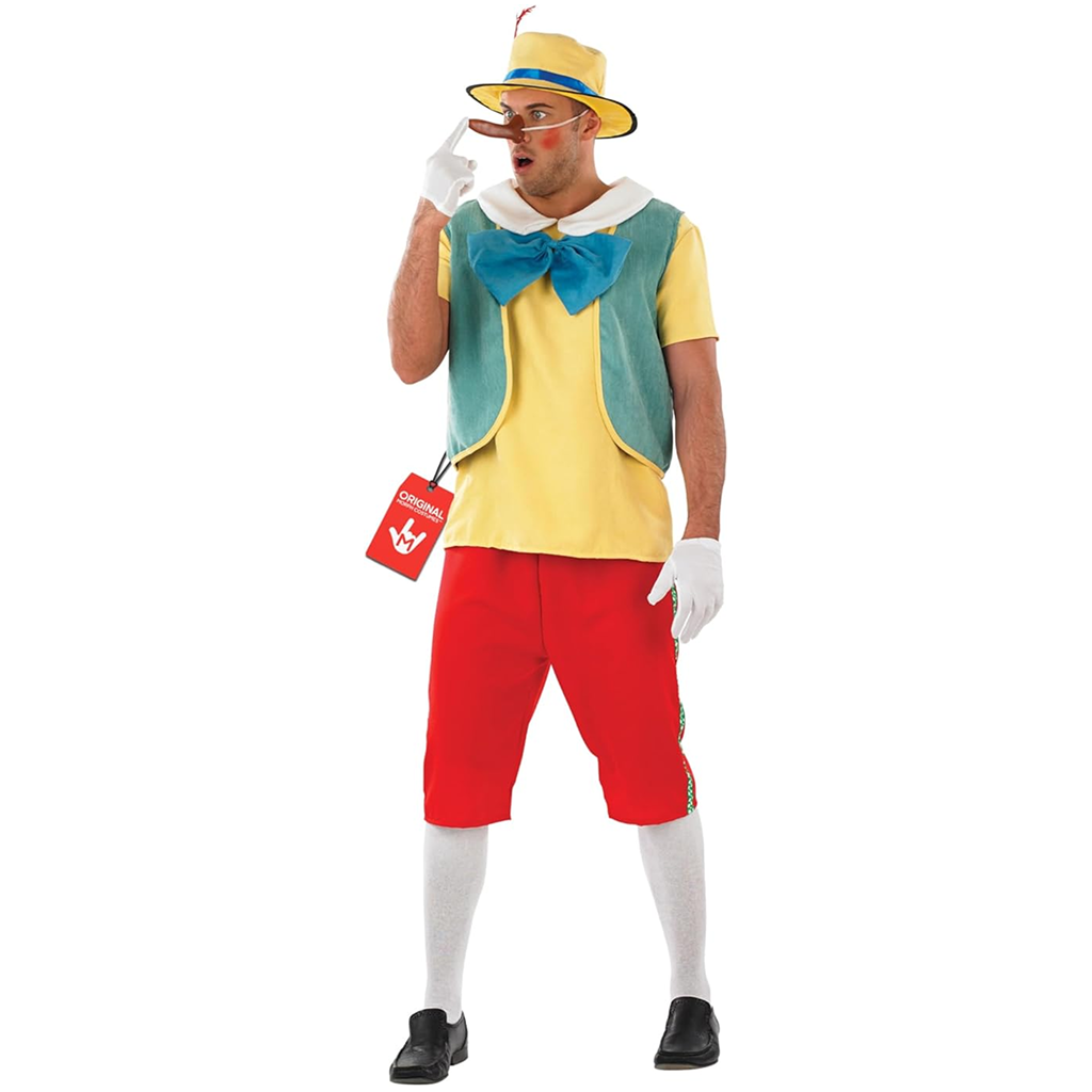 Fun Shack Men’s Puppet Costume – Adult Storybook Character Halloween Costume