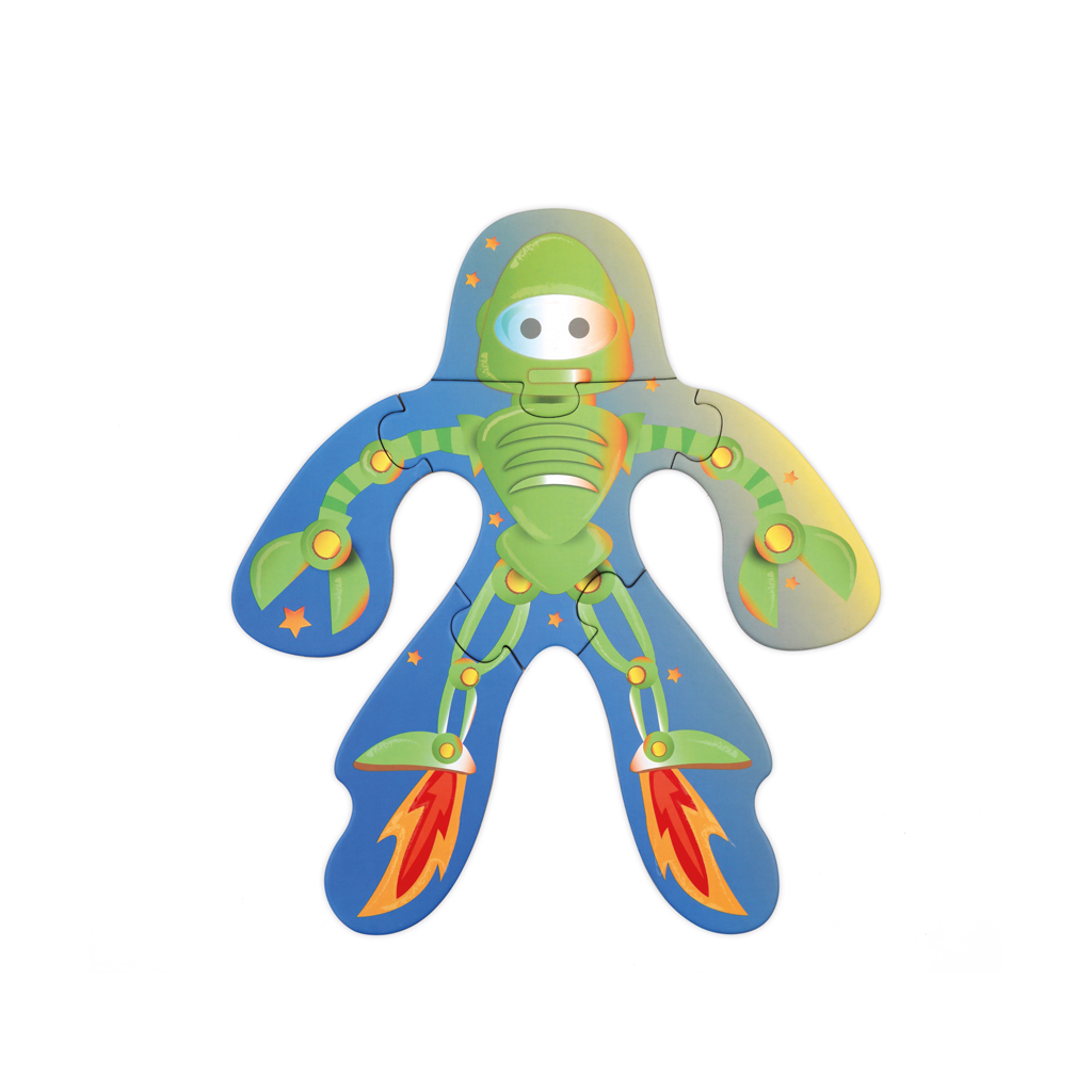 Robobuilder Puzzling Game