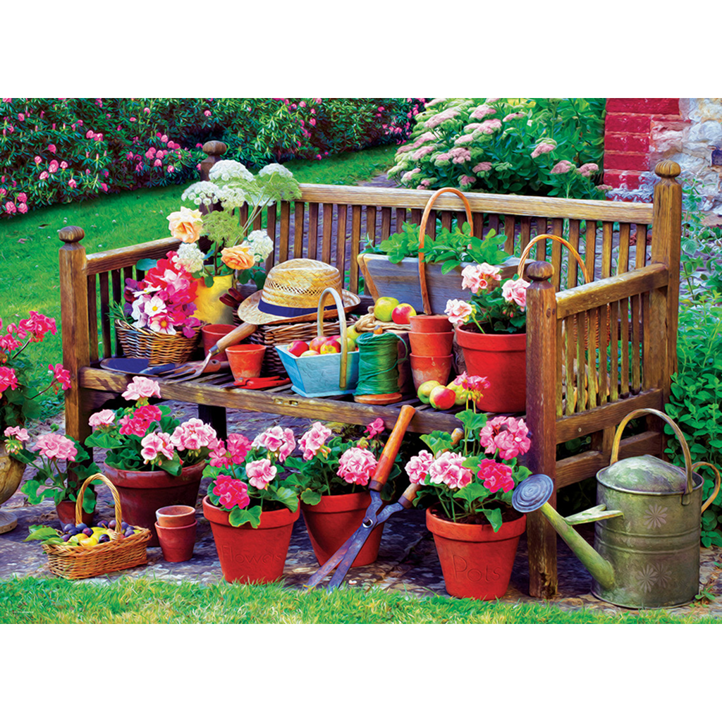 Garden Bench - 1000 Pcs Puzzle
