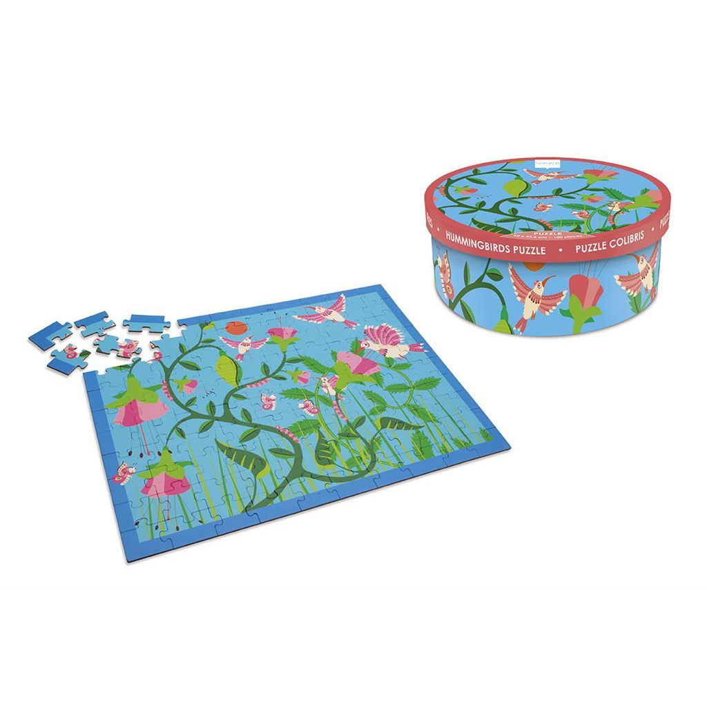 Hummingbirds 100 Pieces Puzzle