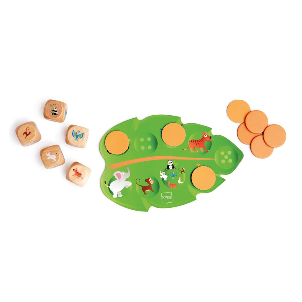 Jungle Yam Yahtzee Board Game