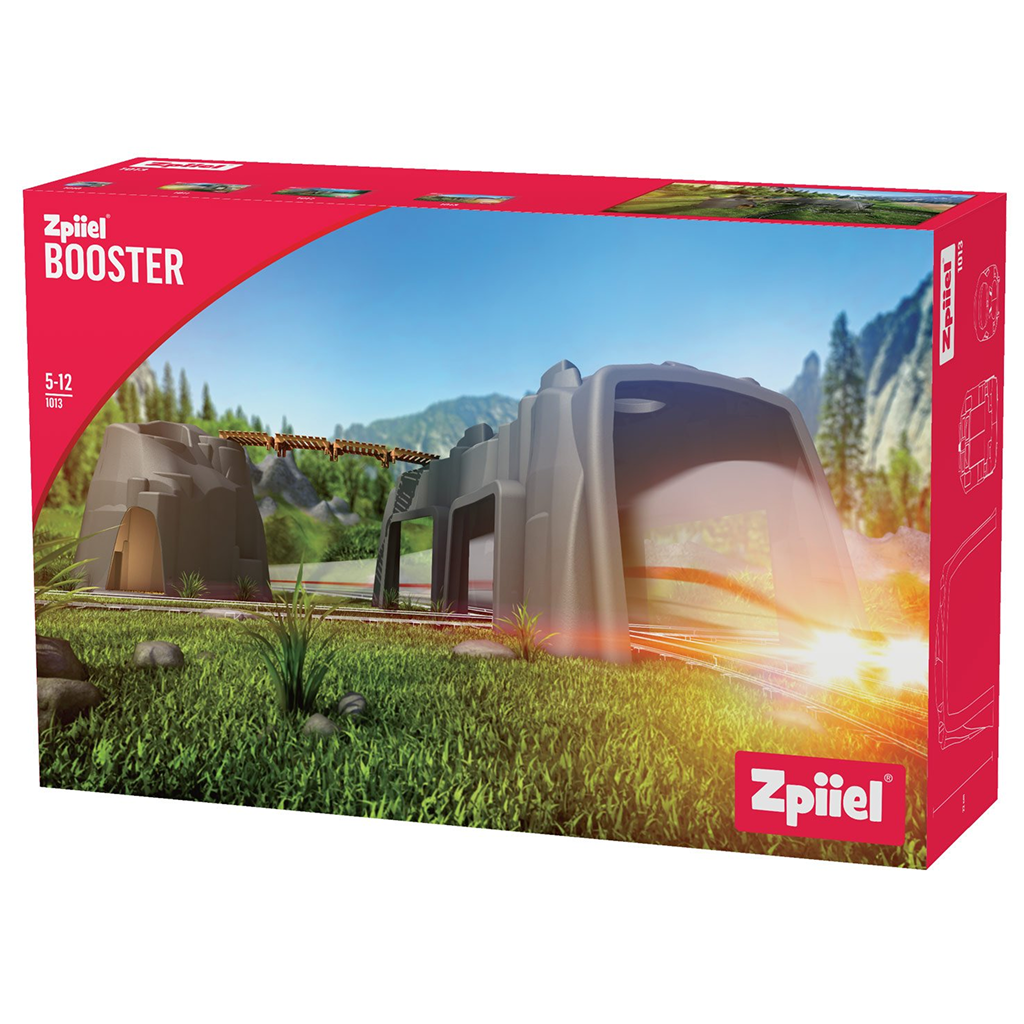 نفق كبير وجبل مع جسر طويل - Zpiiel Booster