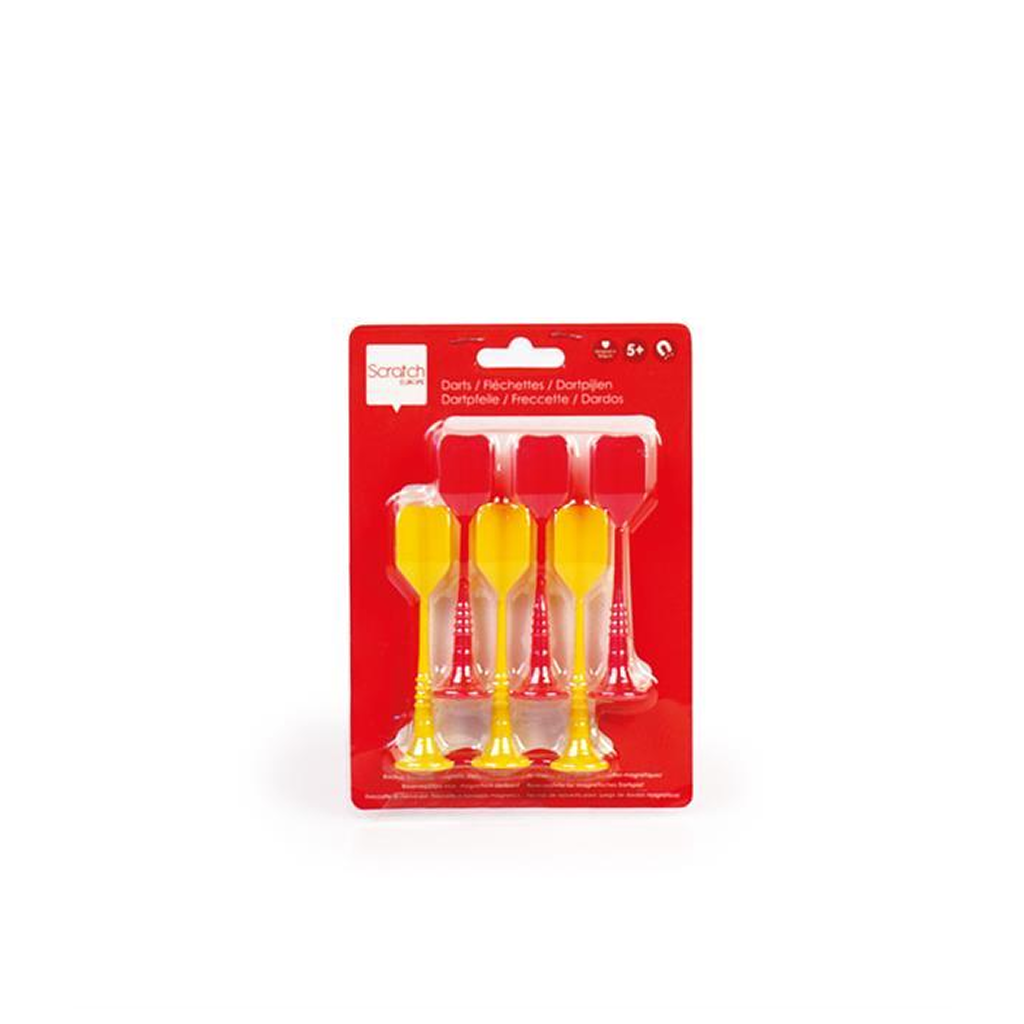 Magnetic Dart Pins - Red and Yellow
