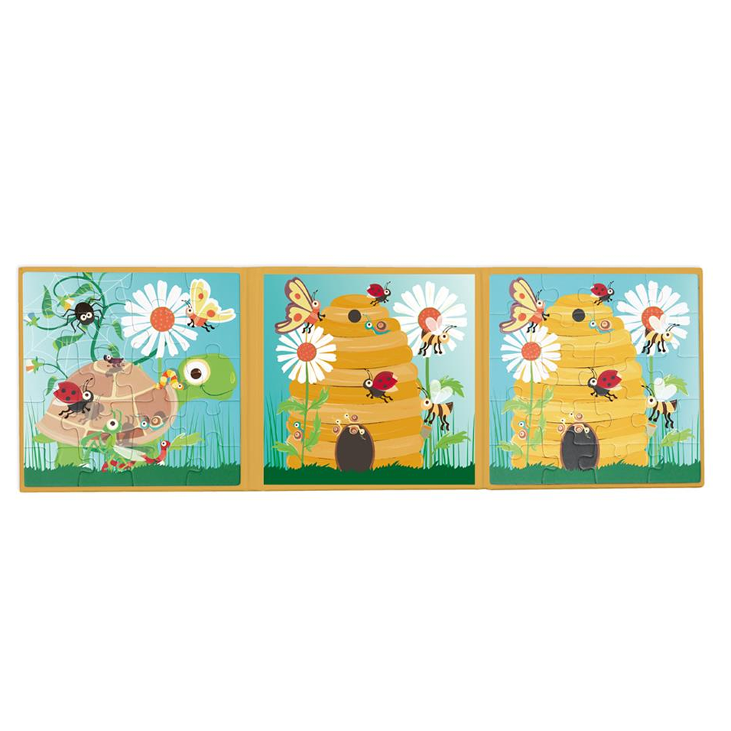 Magnetic Puzzle Book To Go - Garden Party 