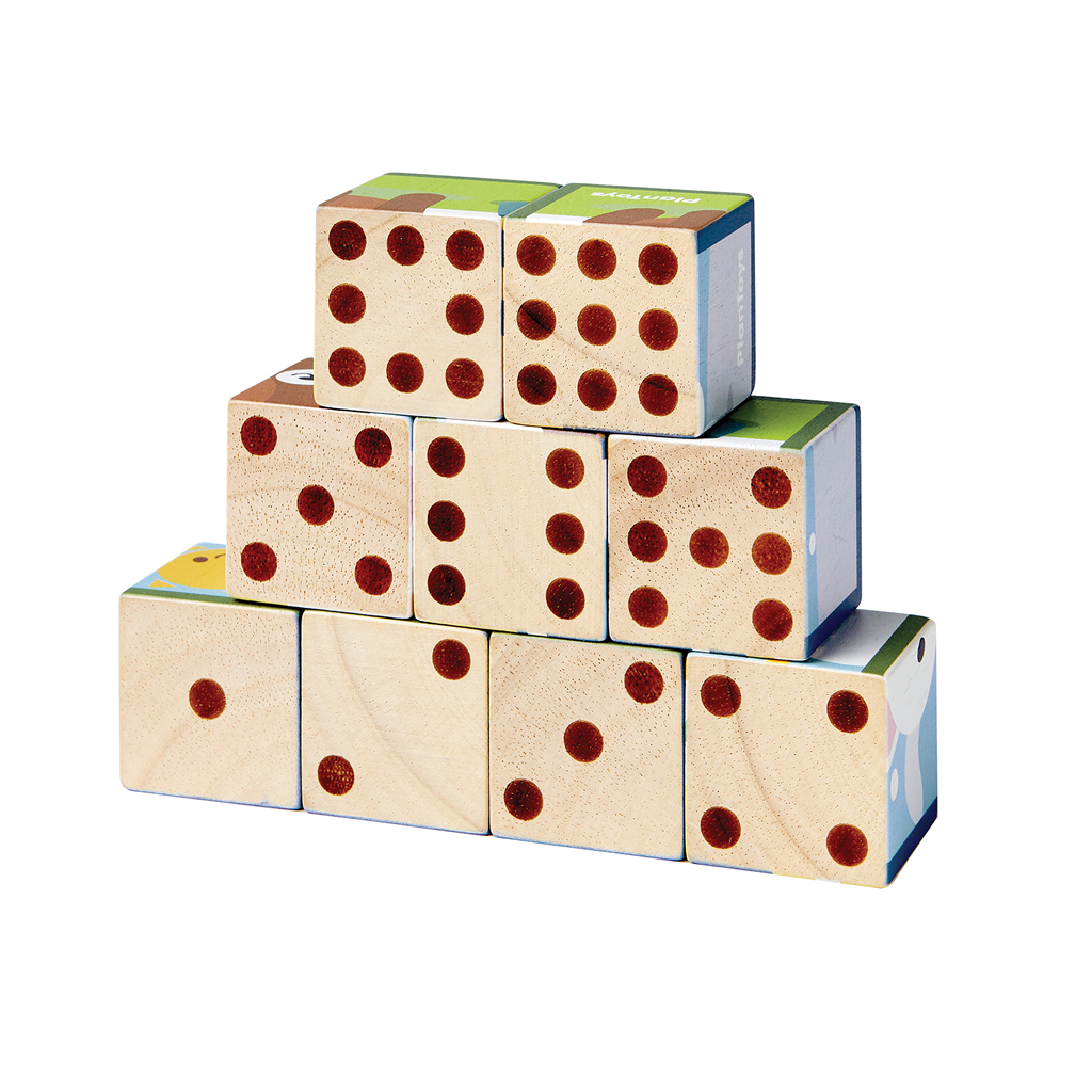 PlanToys Animal Puzzle Cubes