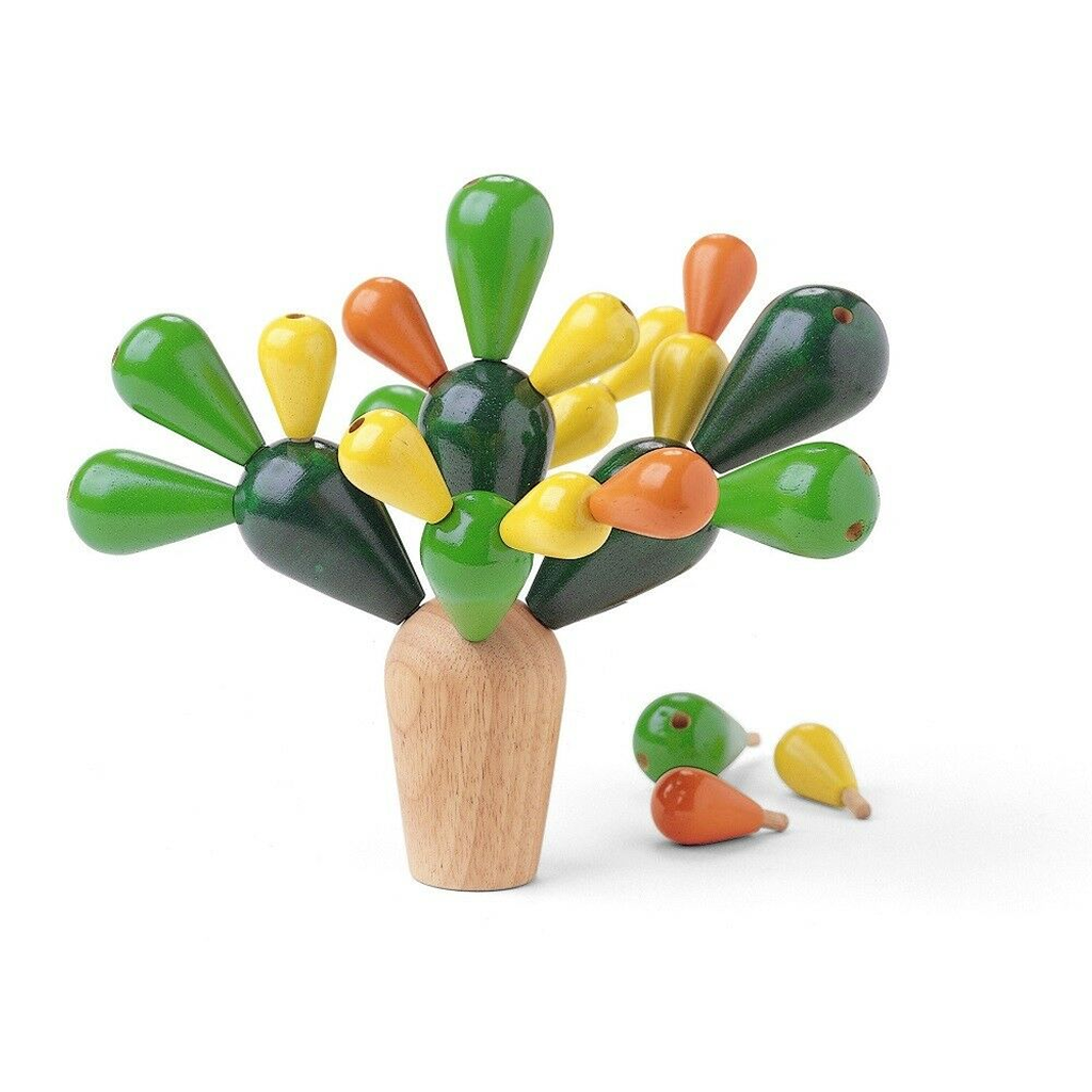 PlanToys Balancing Cactus — Wooden Balance Game