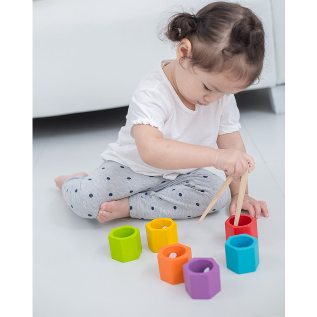 PlanToys Beehives — Wooden Fine Motor Toy