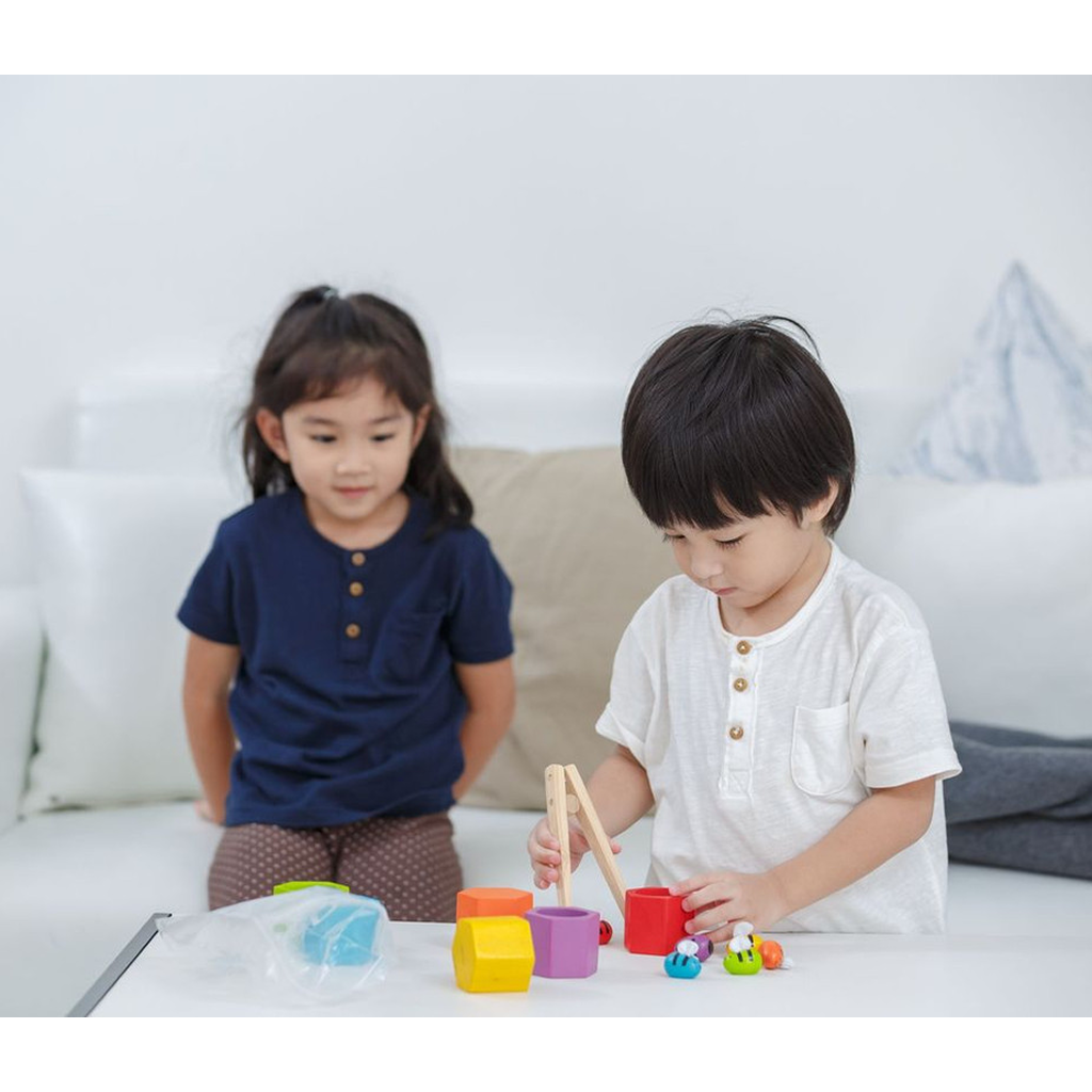 PlanToys Beehives — Wooden Fine Motor Toy