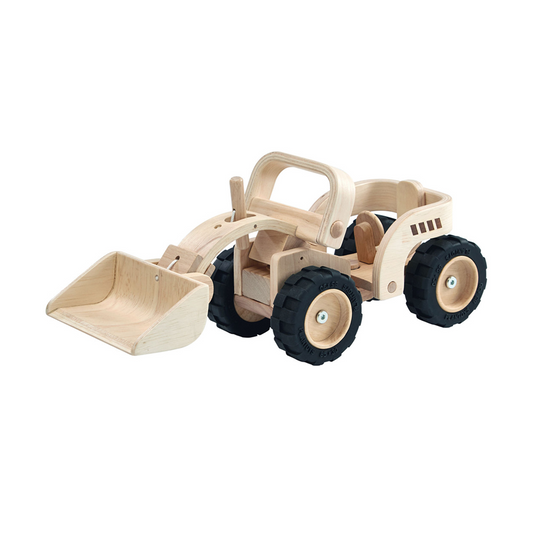 PlanToys Bulldozer — Wooden Toy Vehicle