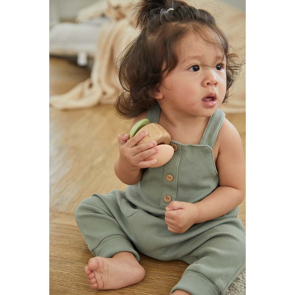PlanToys Clapping Roller — Modern Rustic | Wooden Baby Toy
