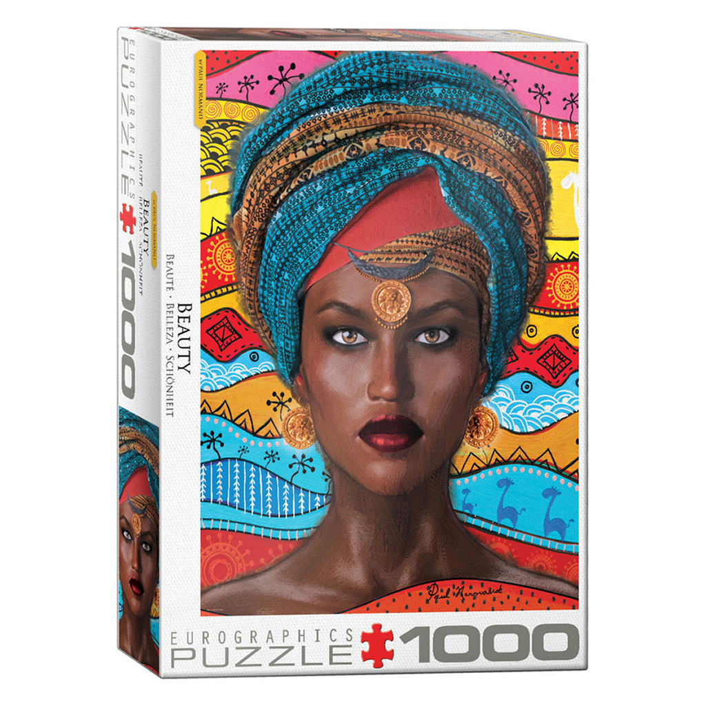 لغز الجمال 1000 قطعة