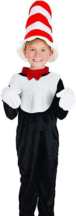 Mr Tom Jumpsuit  Costume + Hat - 6-8Y