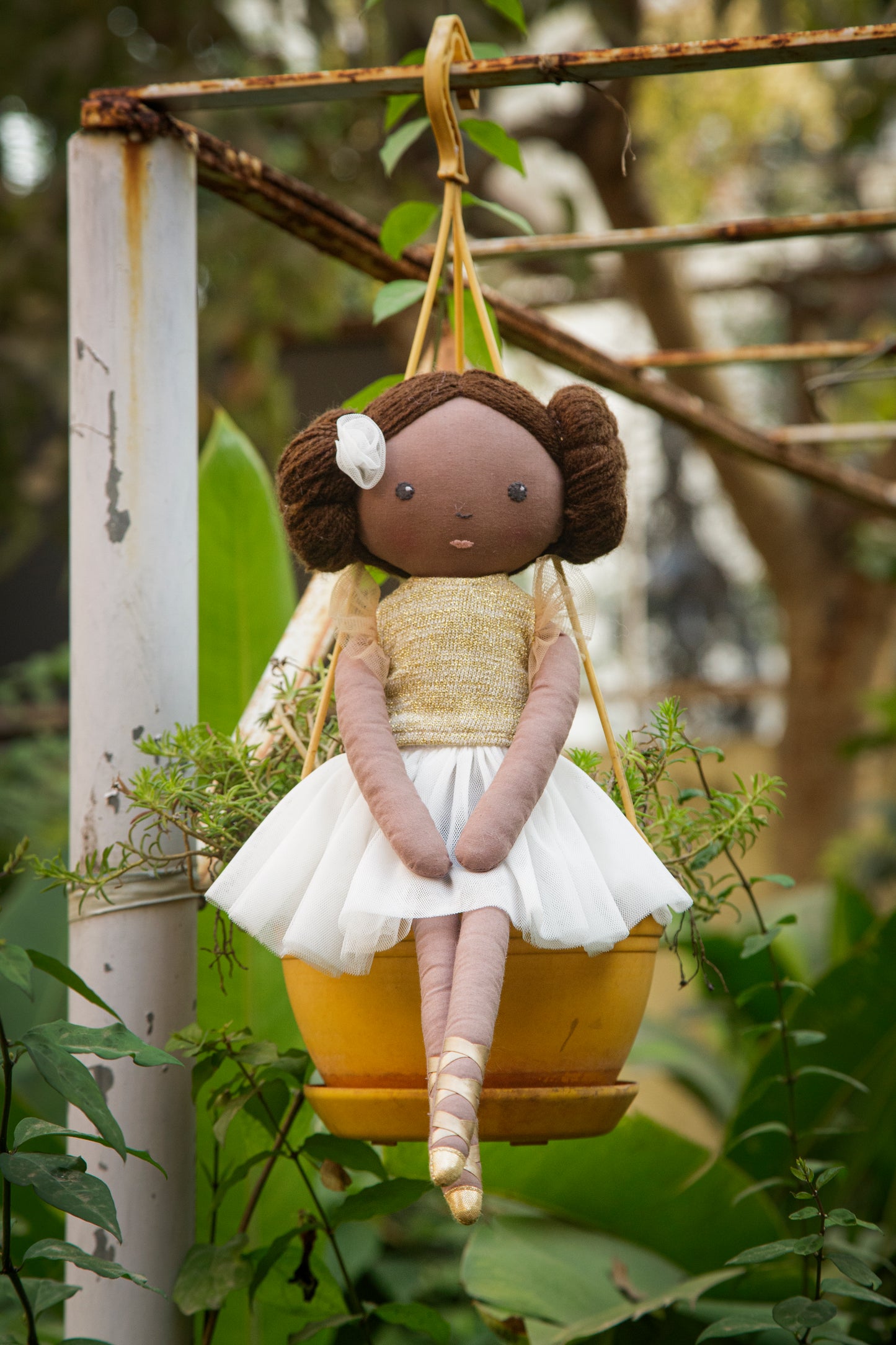 Prima Ballerina Misty Doll – Handmade Cotton Ballet Doll for Kids