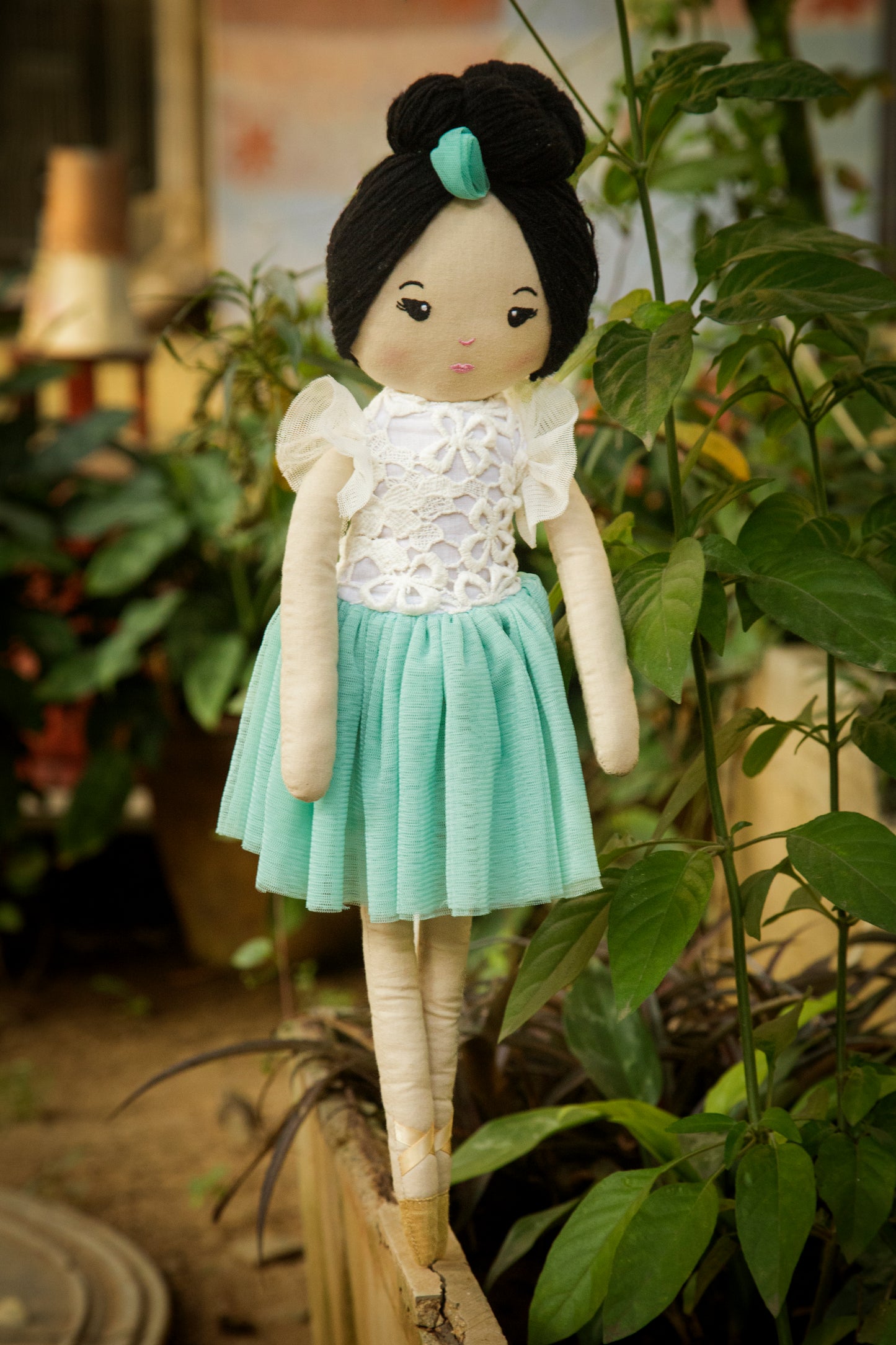 Prima Ballerina Yuan Doll – Handmade Cotton Ballet Doll for Kids