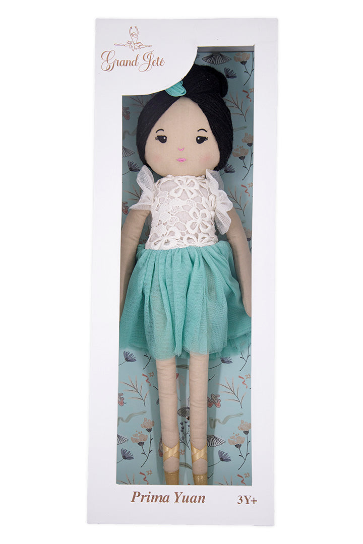Prima Ballerina Yuan Doll – Handmade Cotton Ballet Doll for Kids