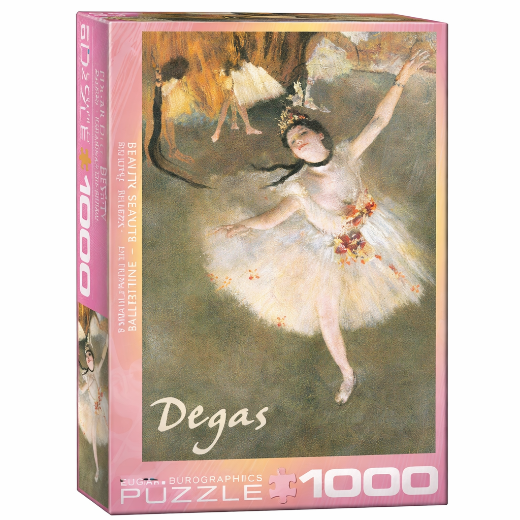 لغز راقصة الباليه من إدغار داغاس 1000 قطعة
