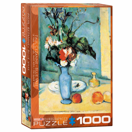 مزهرية زرقاء من بول سيزان بازل 1000 قطعة