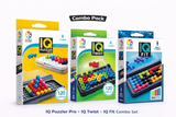 Smart Games IQ Trio Combo Set – Puzzler Pro, Twist & Fit (3-in-1 Puzzle Pack)
