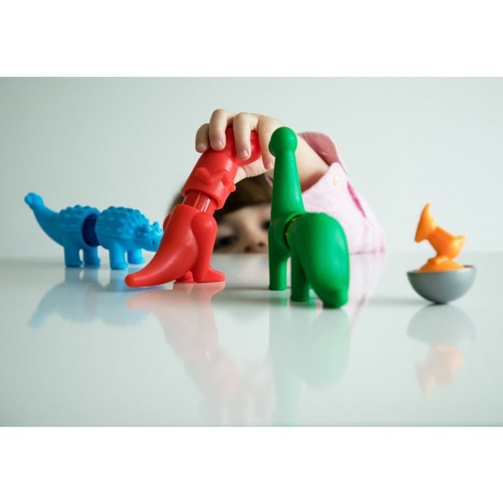 SmartMax My First Dinosaurs - لعبة بناء مغناطيسية