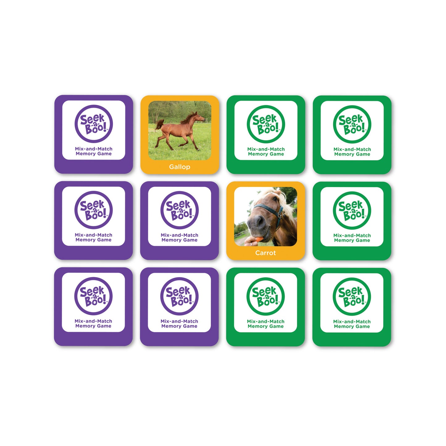 Mix-And-Match Memory Game