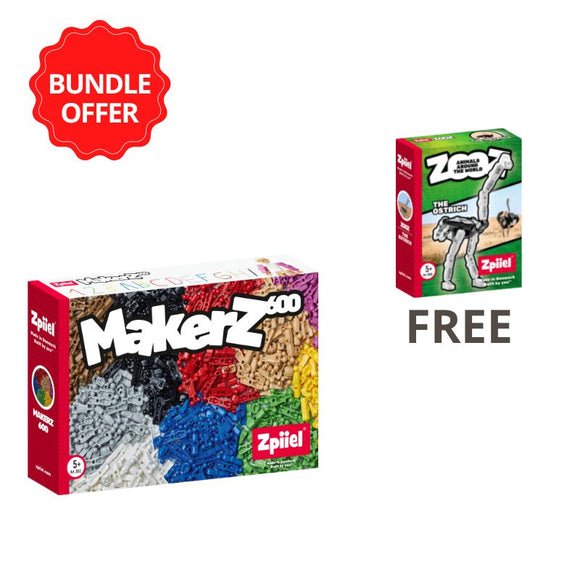 Buy 1 Makerz 600 and Get 1 Free Zooz Ostrich
