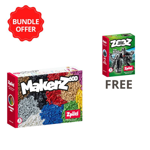 Buy 1 Makerz 600 and Get 1 Free Zooz Black Panther
