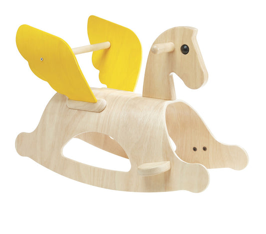 PlanToys Rocking Pegasus — Wooden Rocking Horse