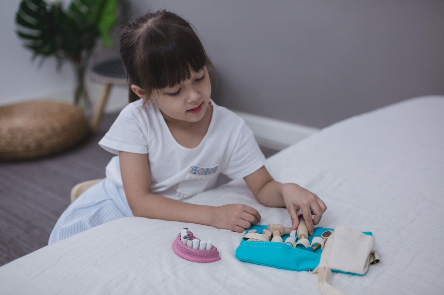 مجموعة طبيب الأسنان