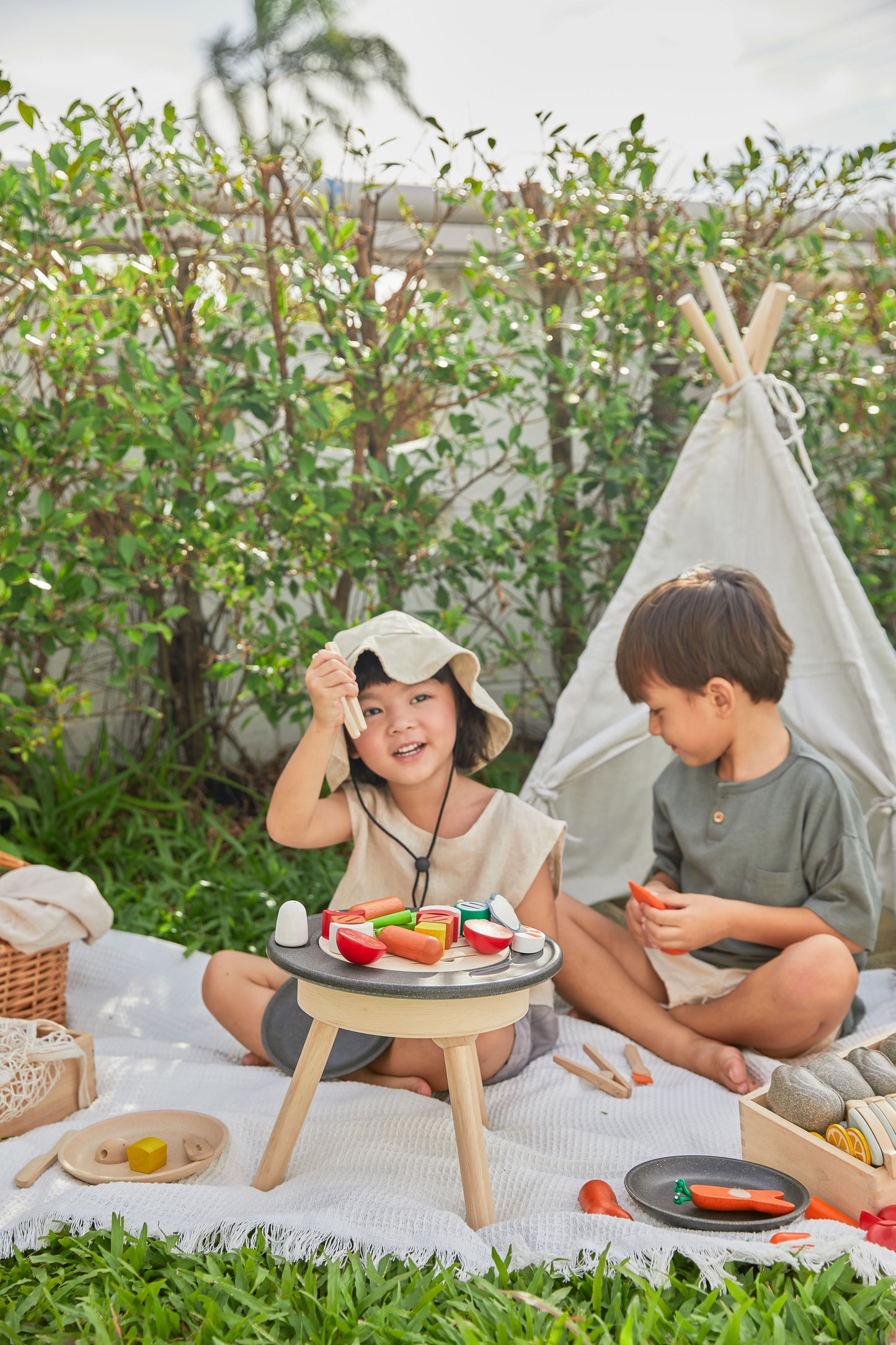 مجموعة ألعاب الشواء