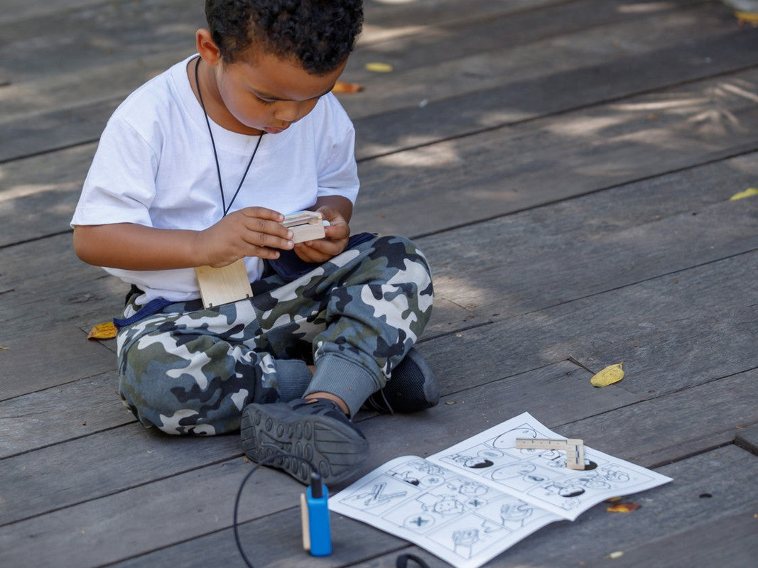 PlanToys Secret Agent Play Set — Wooden Pretend Play Set