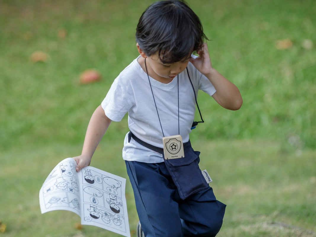 PlanToys Secret Agent Play Set — Wooden Pretend Play Set