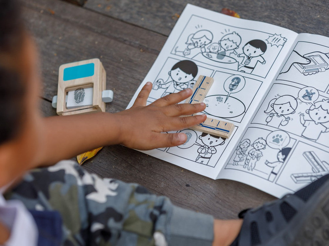 PlanToys Secret Agent Play Set — Wooden Pretend Play Set