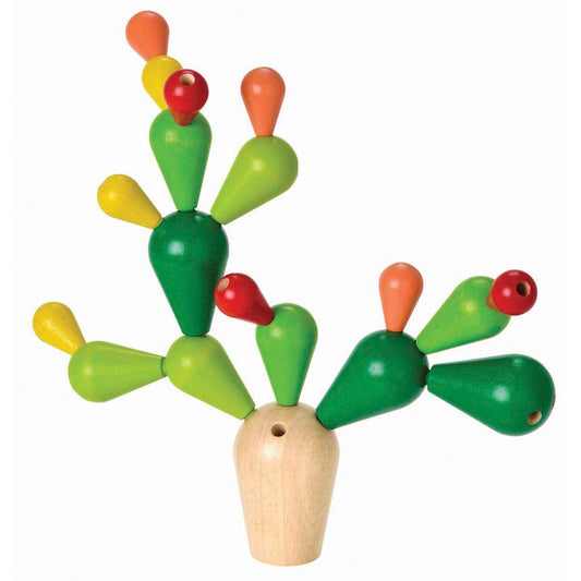 PlanToys Balancing Cactus — Wooden Balance Game