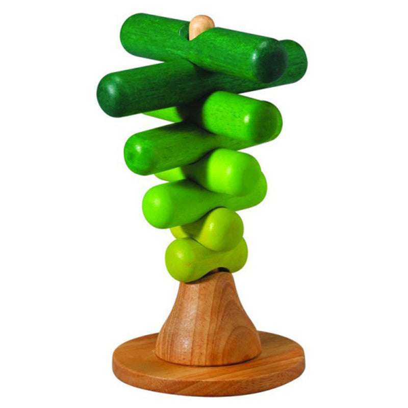 PlanToys Wooden Stacking Tree | klugtoys.com | Dubai, UAE – Klug ...